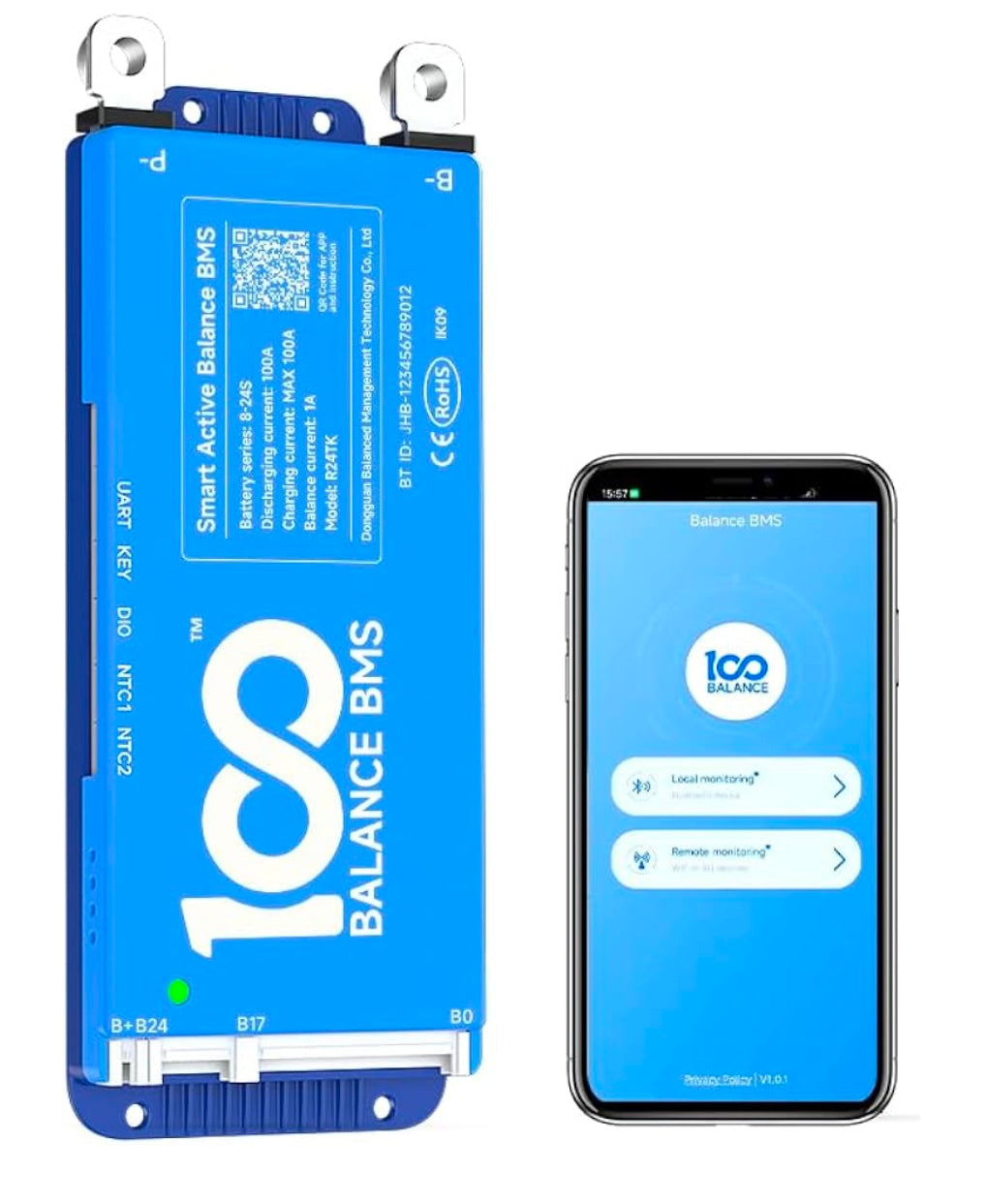72v 12-15ah Bluetooth BMS Li-ion eBike Battery image 2