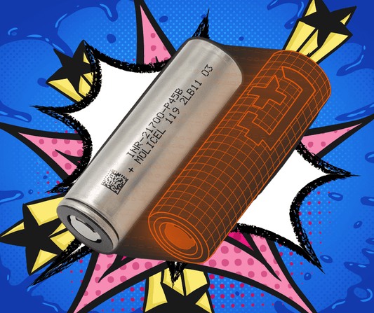 Moli Rocket P42A - 52v 8.4ah eBike Battery image 1