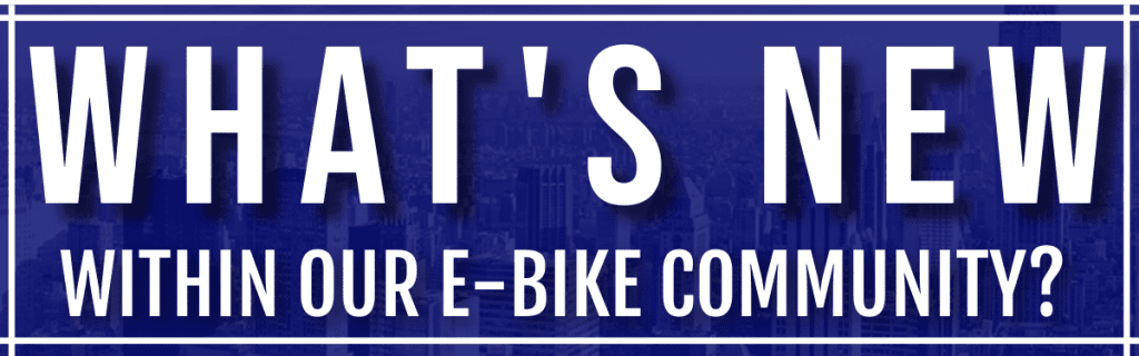 A blue banner with the words " what 's for e-bike consumption ?"