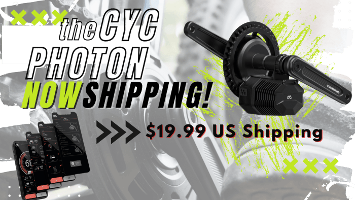 A picture of the cyc shoton shipping information.